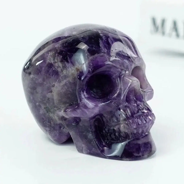 Purple Dream Amethyst Skull-ToShay.org