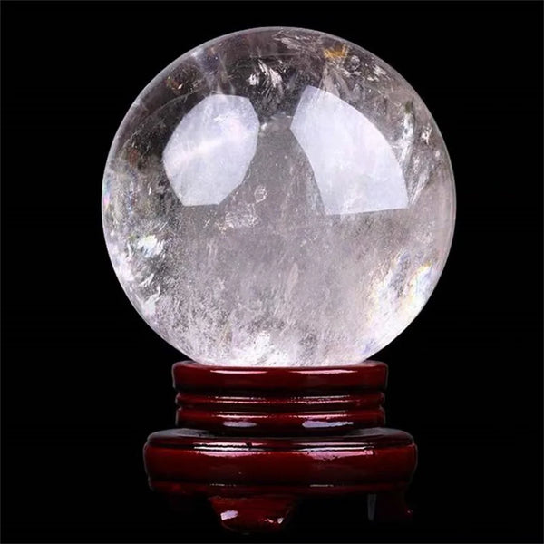 White Quartz Crystal Ball-ToShay.org