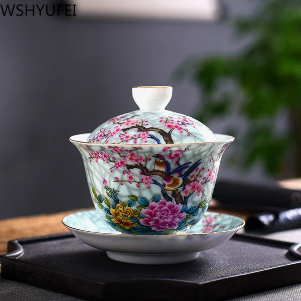 Gaiwan Ceramic Tea Bowls-ToShay.org