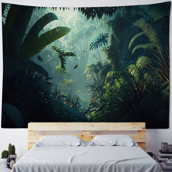 Tropical Rainforest Tapestry-ToShay.org