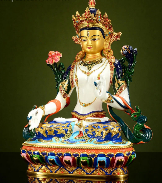 White Tara Buddha-ToShay.org