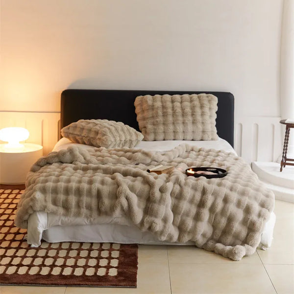 Faux Fur Blanket-ToShay.org