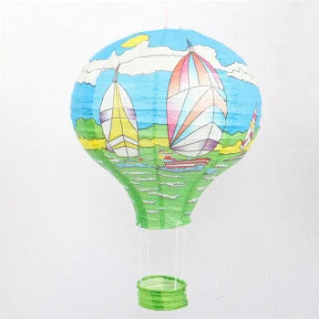 Paper Air Balloon Lantern-ToShay.org