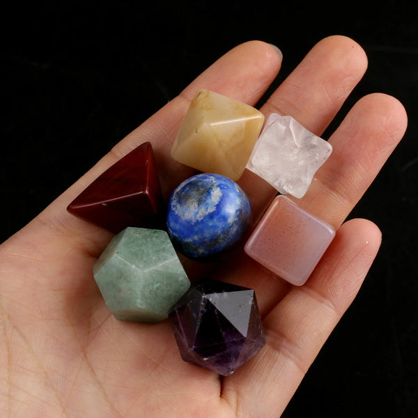 Crystal Platonic Solids-ToShay.org