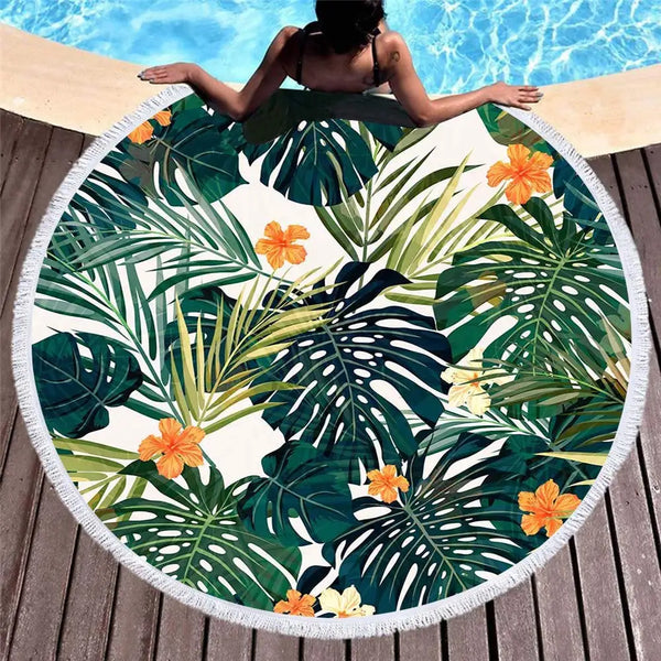 Palm Leaf Beach Mat-ToShay.org