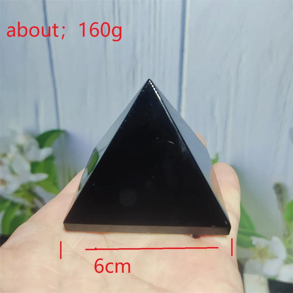 Black Obsidian Pyramid-ToShay.org