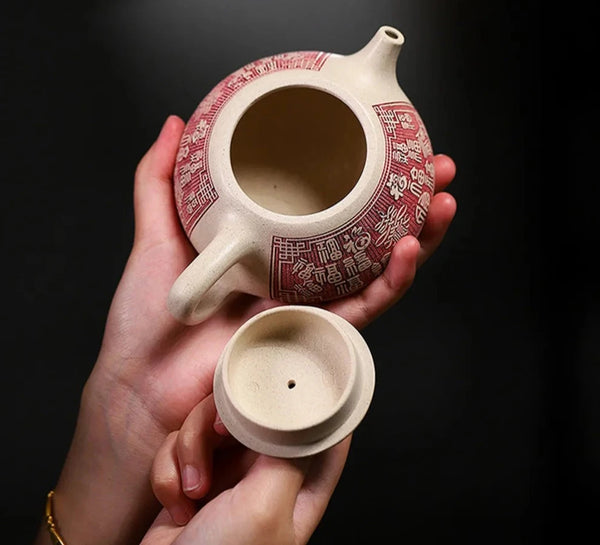 White Red Clay Teapots-ToShay.org