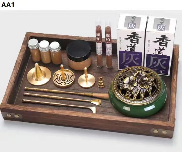 Brass Incense Burner Set-ToShay.org