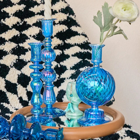 Glass Candle Holders-ToShay.org