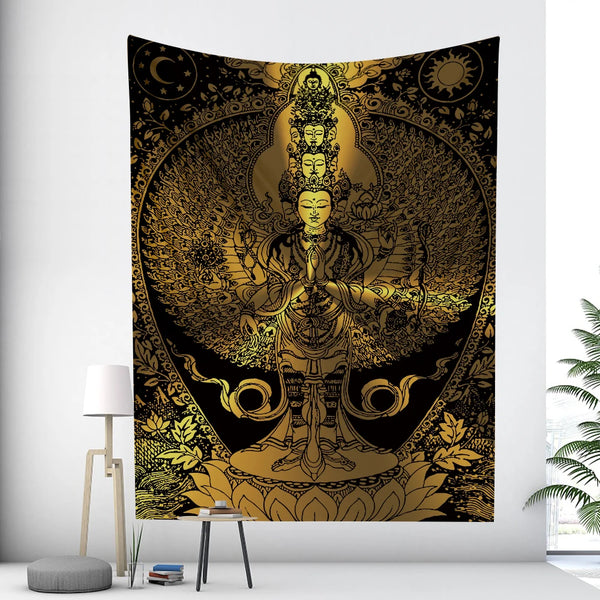 Buddha Art Tapestry-ToShay.org