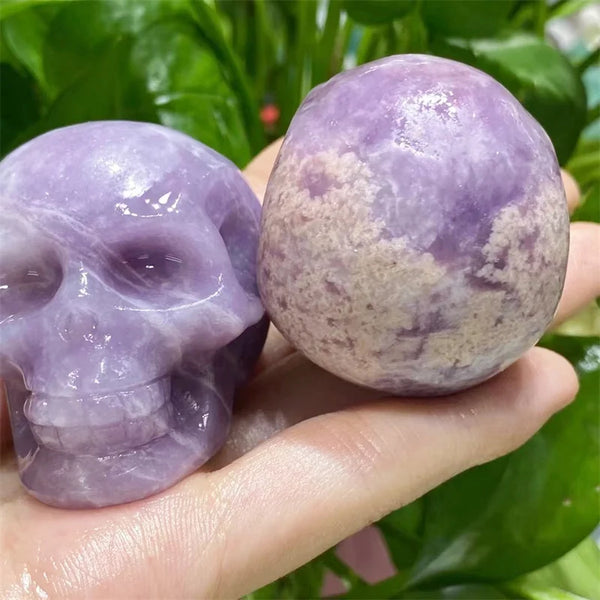 Purple Mica Skull-ToShay.org