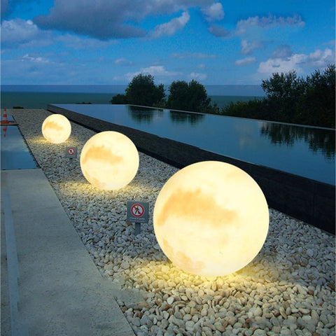 Moon Lawn Lamps-ToShay.org