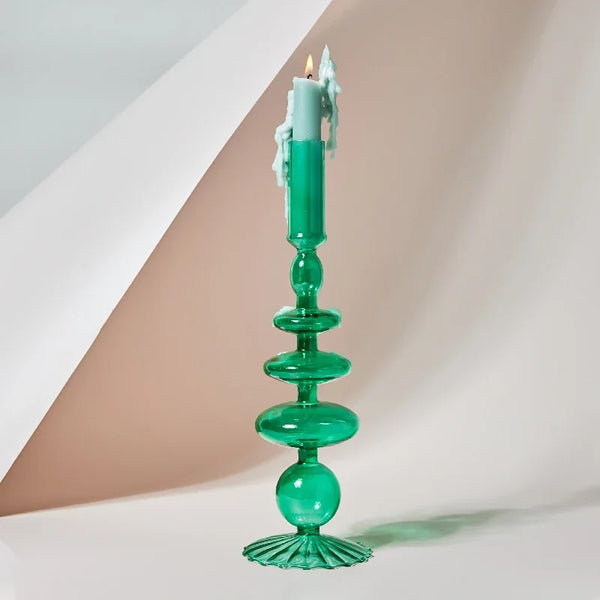 Glass Candle Holder-ToShay.org