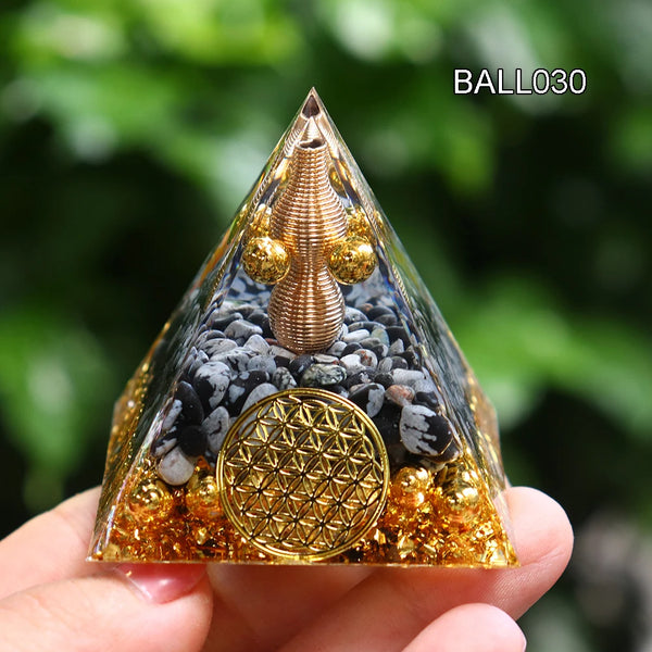 Energy Tree of Life Orgonite Pyramid-ToShay.org