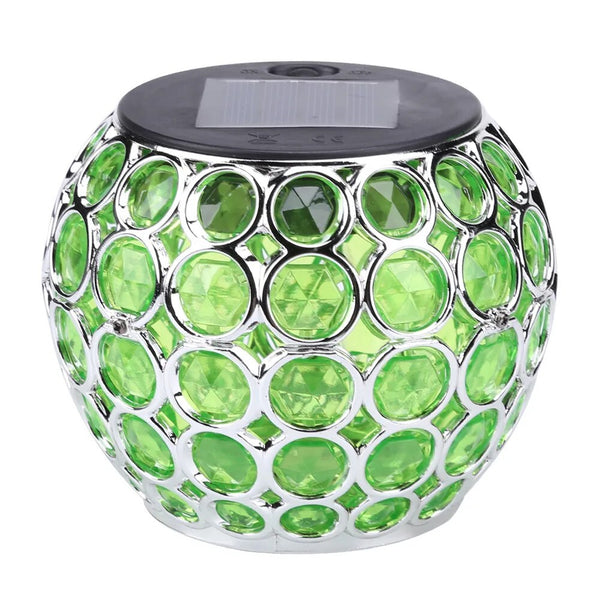 Mosaic Glass Ball Solar Lights-ToShay.org