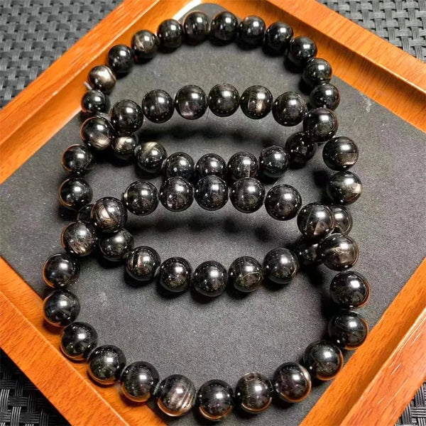 Black Hypersthene Bracelet-ToShay.org