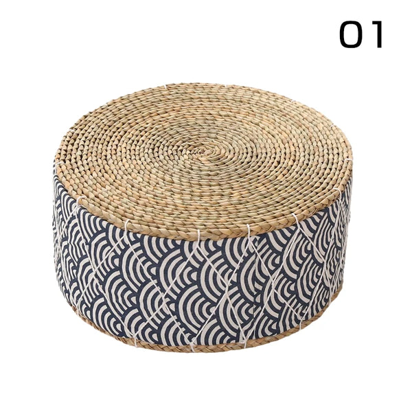 Rattan Foot Stool-ToShay.org