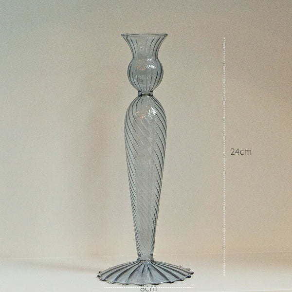 Glass Candlesticks-ToShay.org