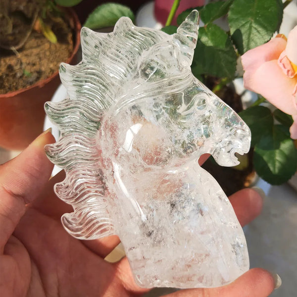 Clear Crystal Unicorn-ToShay.org