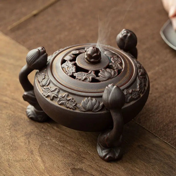 Pixiu Pan Incense Furnace-ToShay.org