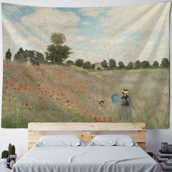 Monet Art Tapestry-ToShay.org