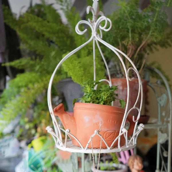 Birdcage Hanging Basket-ToShay.org