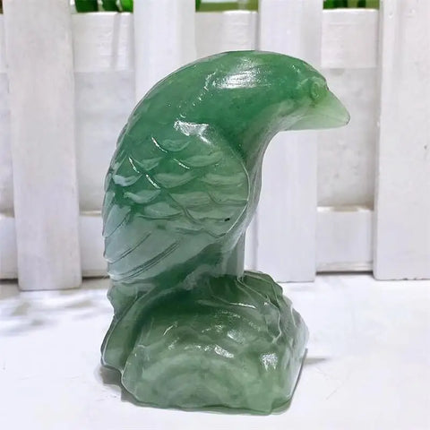 Green Aventurine Crow-ToShay.org