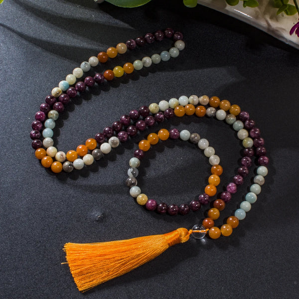 Red Aventurine Mala Beads-ToShay.org