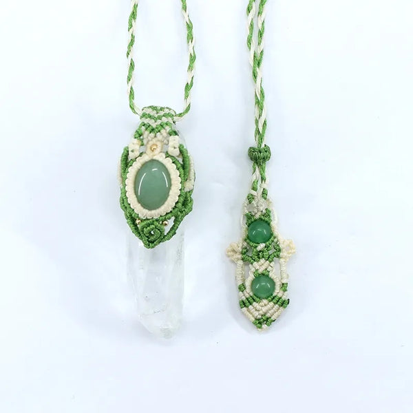 Mixed Crystal Pendant Necklace-ToShay.org