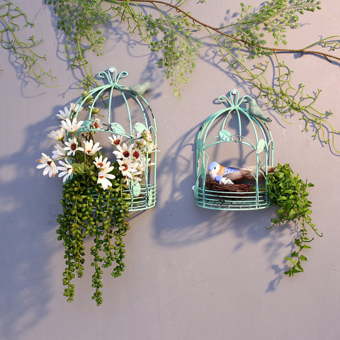 Bird Cage Flower Basket-ToShay.org