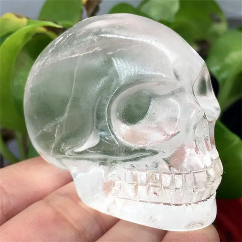 Clear Quartz Crystal Skull-ToShay.org