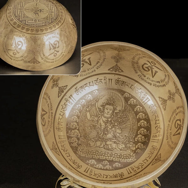 Nepalese Brass Singing Bowl-ToShay.org