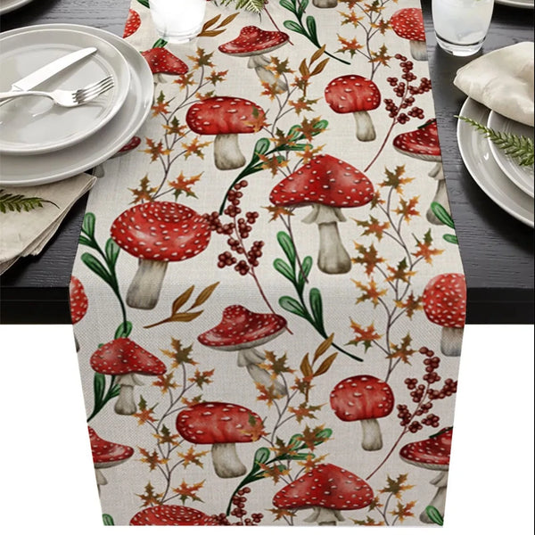 Mushroom Table Runner-ToShay.org