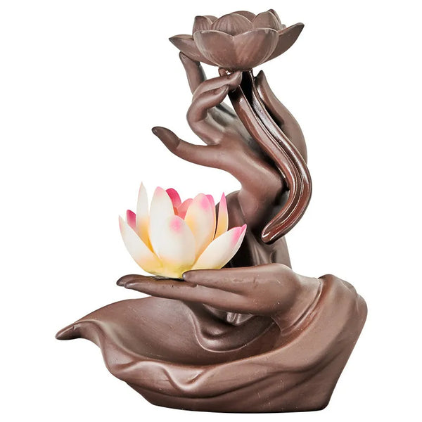 Lotus Hand Incense Burner-ToShay.org