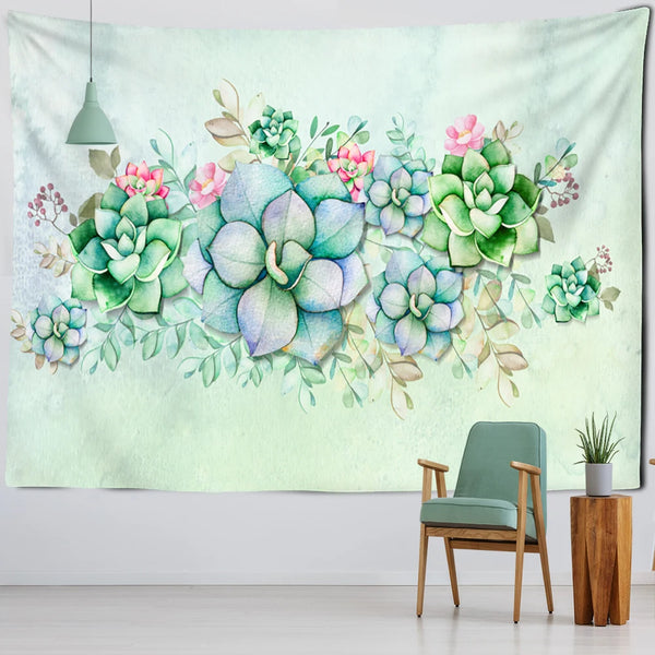 Flower Art Tapestry-ToShay.org