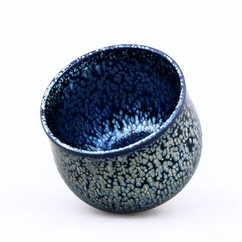 Blue Glaze Ceramic Cup-ToShay.org