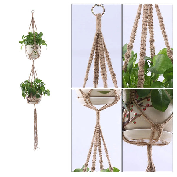 Macrame Plant Baskets-ToShay.org