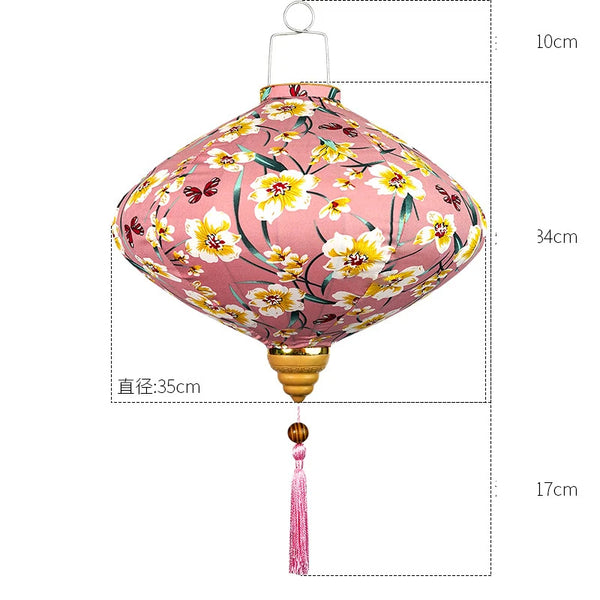 Flower Print Lantern-ToShay.org