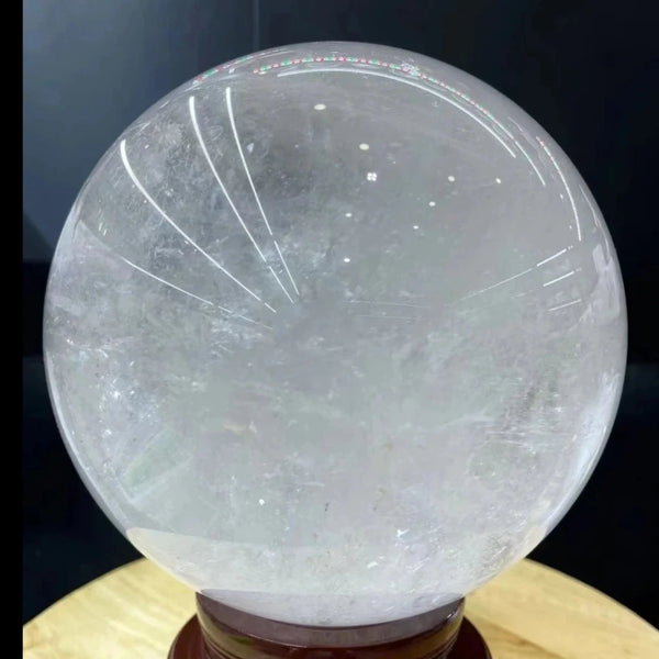 White Quartz Crystal Ball-ToShay.org