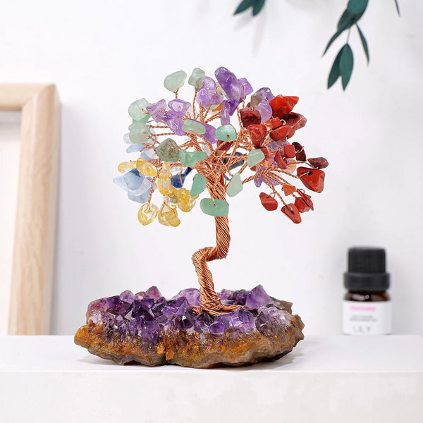 Mixed Quartz Crystal Trees-ToShay.org