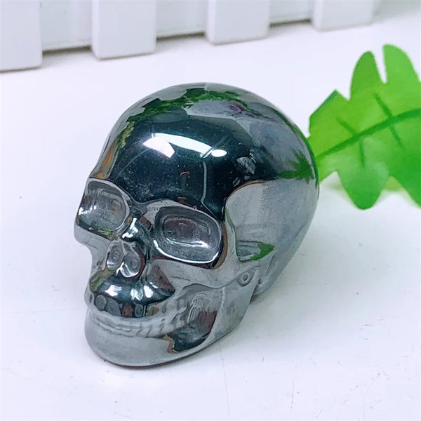 Silver Terahertz Skull-ToShay.org