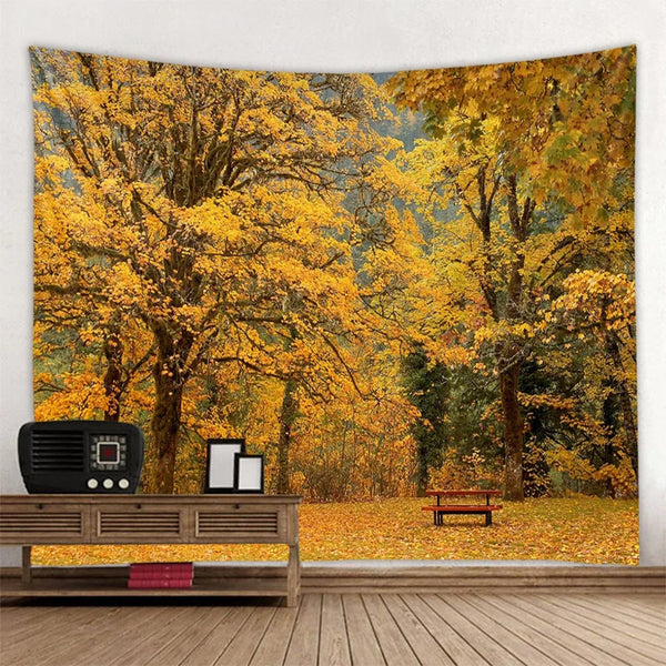 Forest Waterfall Tapestry-ToShay.org