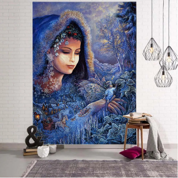 Fantasy Angel Art Tapestry-ToShay.org