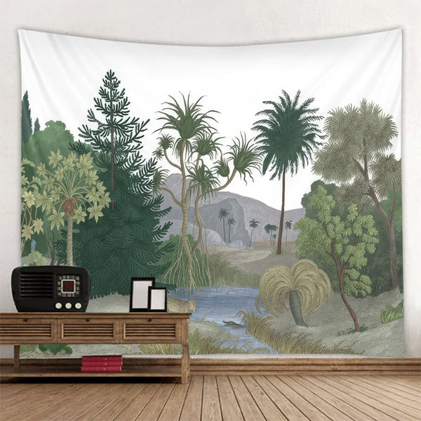 Tropical Rainforest Tapestry-ToShay.org