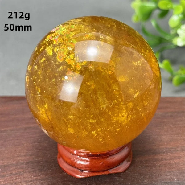 Gold Lepidolite Ball-ToShay.org