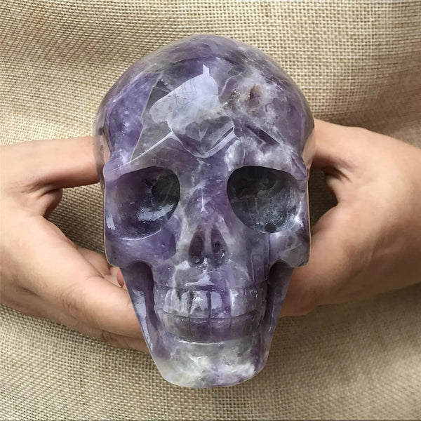 Purple Dream Amethyst Skull-ToShay.org