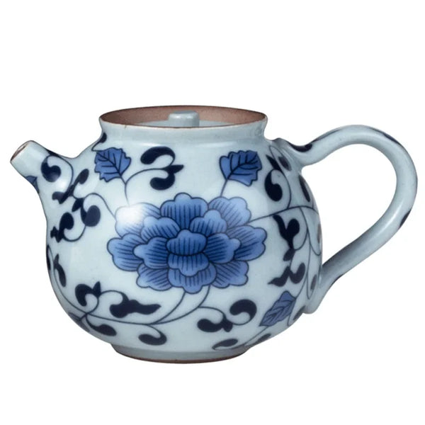 Blue White Porcelain Teapot-ToShay.org