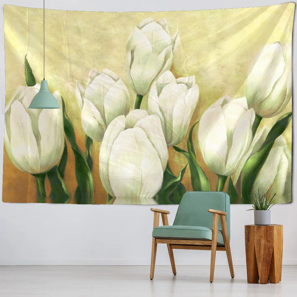 Flower Art Tapestry-ToShay.org