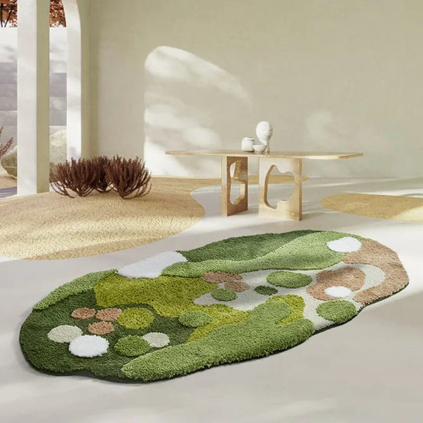 Moss Garden Rug-ToShay.org