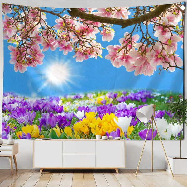 Flower Art Tapestry-ToShay.org